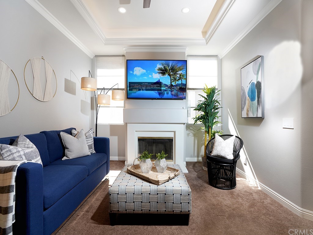 10 Westerly Aliso Viejo, CA 92656 - Photo 13 of 29 a living room with furniture and a fireplace