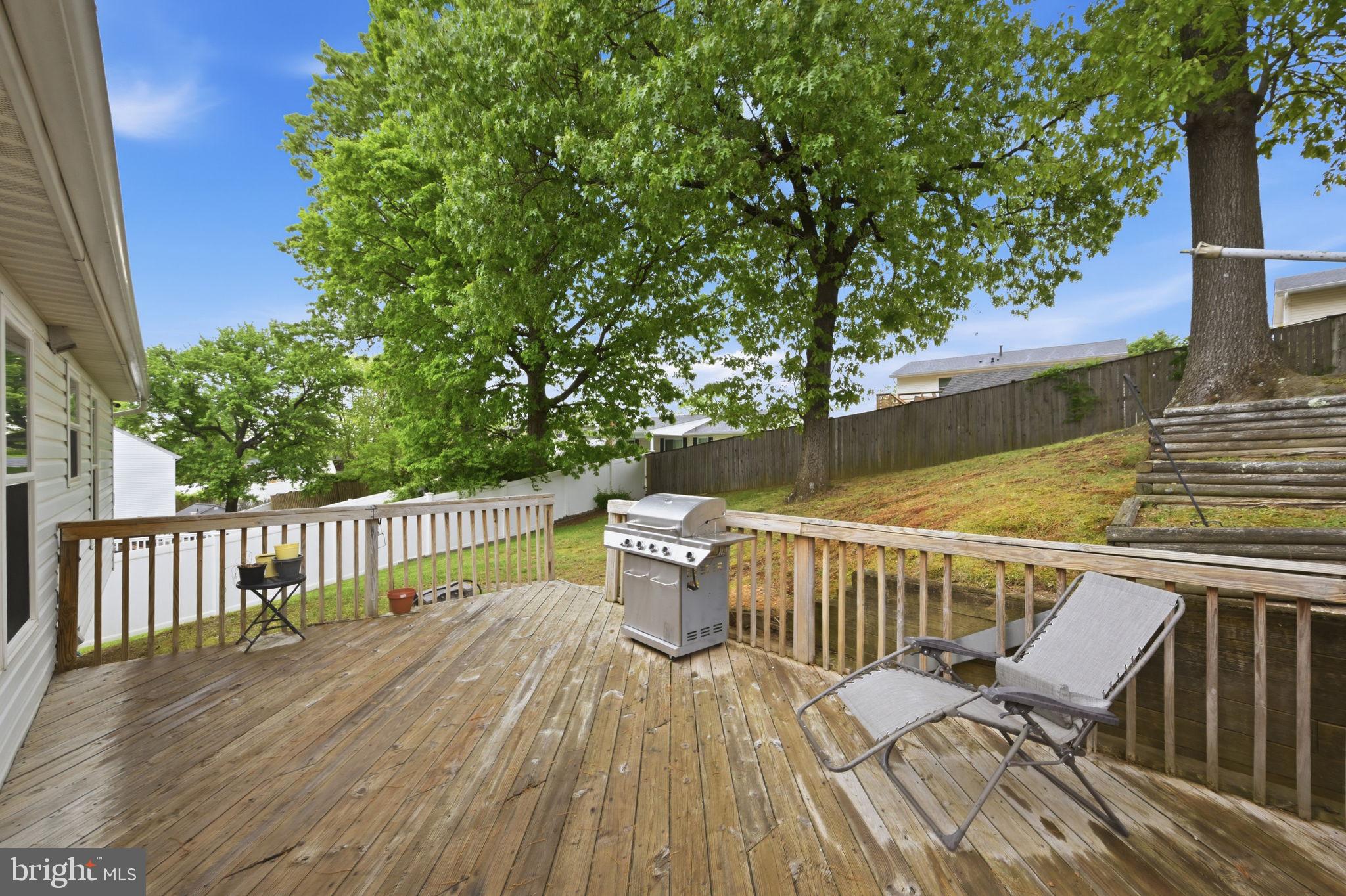 7949 Innkeeper Drive Severn, MD 21144 - Photo 40 of 51 Spacious deck for outdoor gatherings.