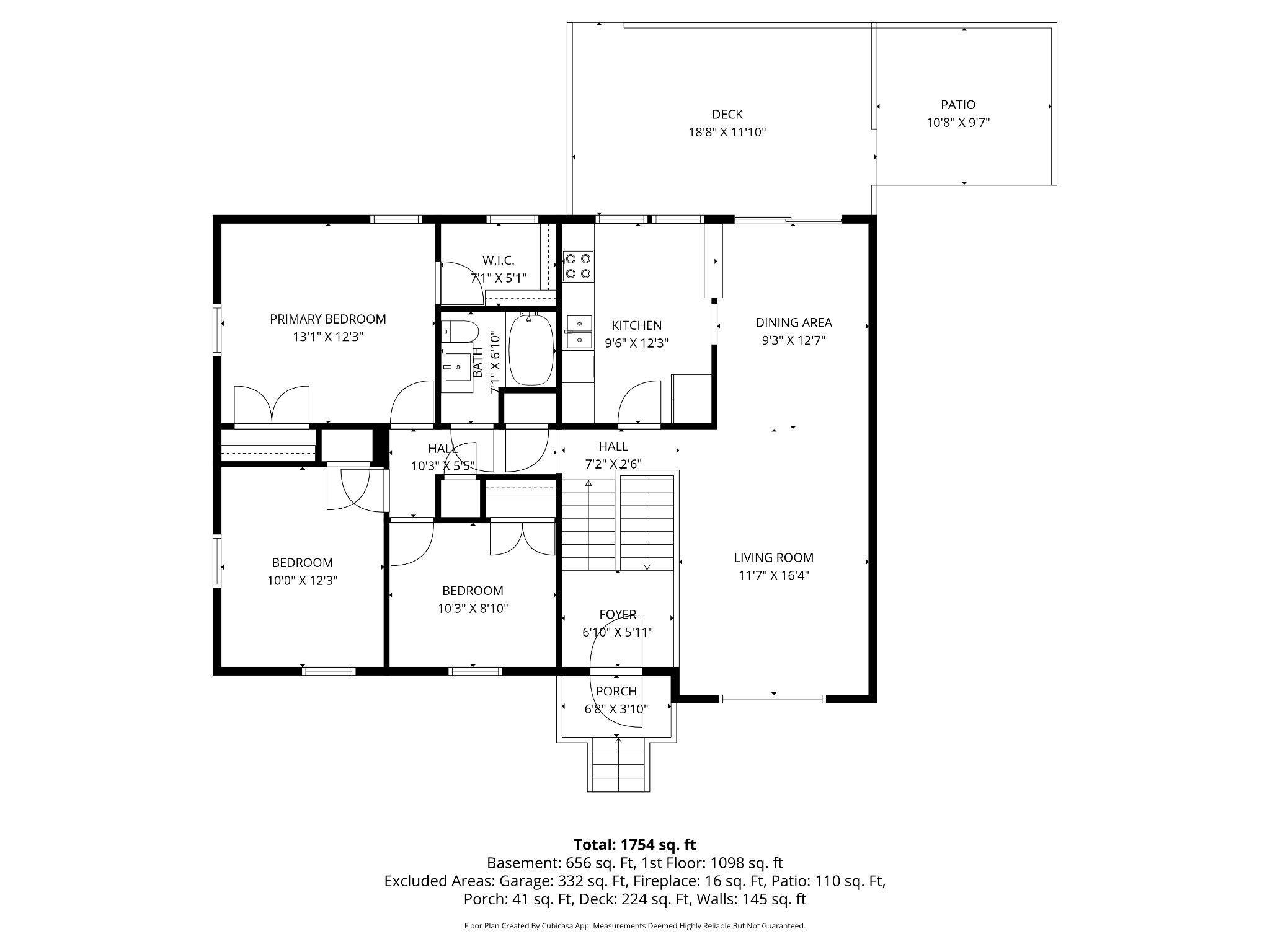 7949 Innkeeper Drive Severn, MD 21144 - Photo 48 of 51 Spacious home layout blueprint.