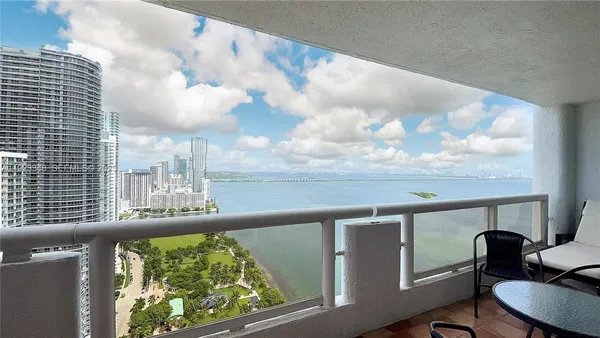 a view of outdoor from balcony