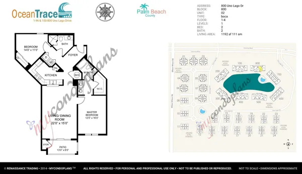 $385,000 | 800 Uno Lago Drive, Unit 102, Juno Beach, FL 33408