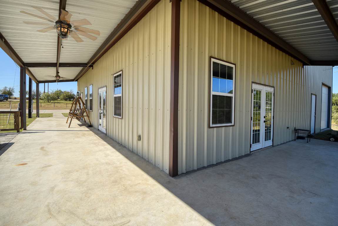 603 Watterson Road, Unit B AND C Bastrop, TX 78602 - Photo 23 of 40 a view of a porch with wooden floor