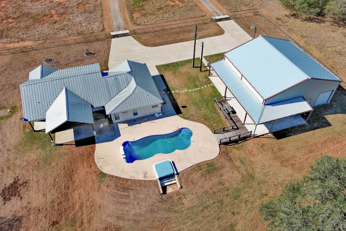 603 Watterson Road, Unit B AND C Bastrop, TX 78602 - Photo 34 of 40 an aerial view of a fireplace