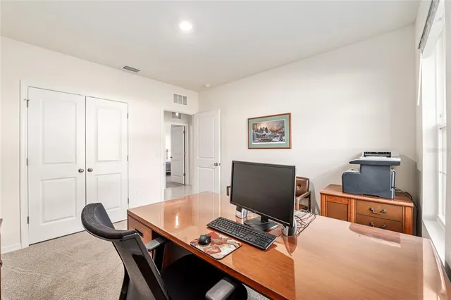 a view of an ocean and beach