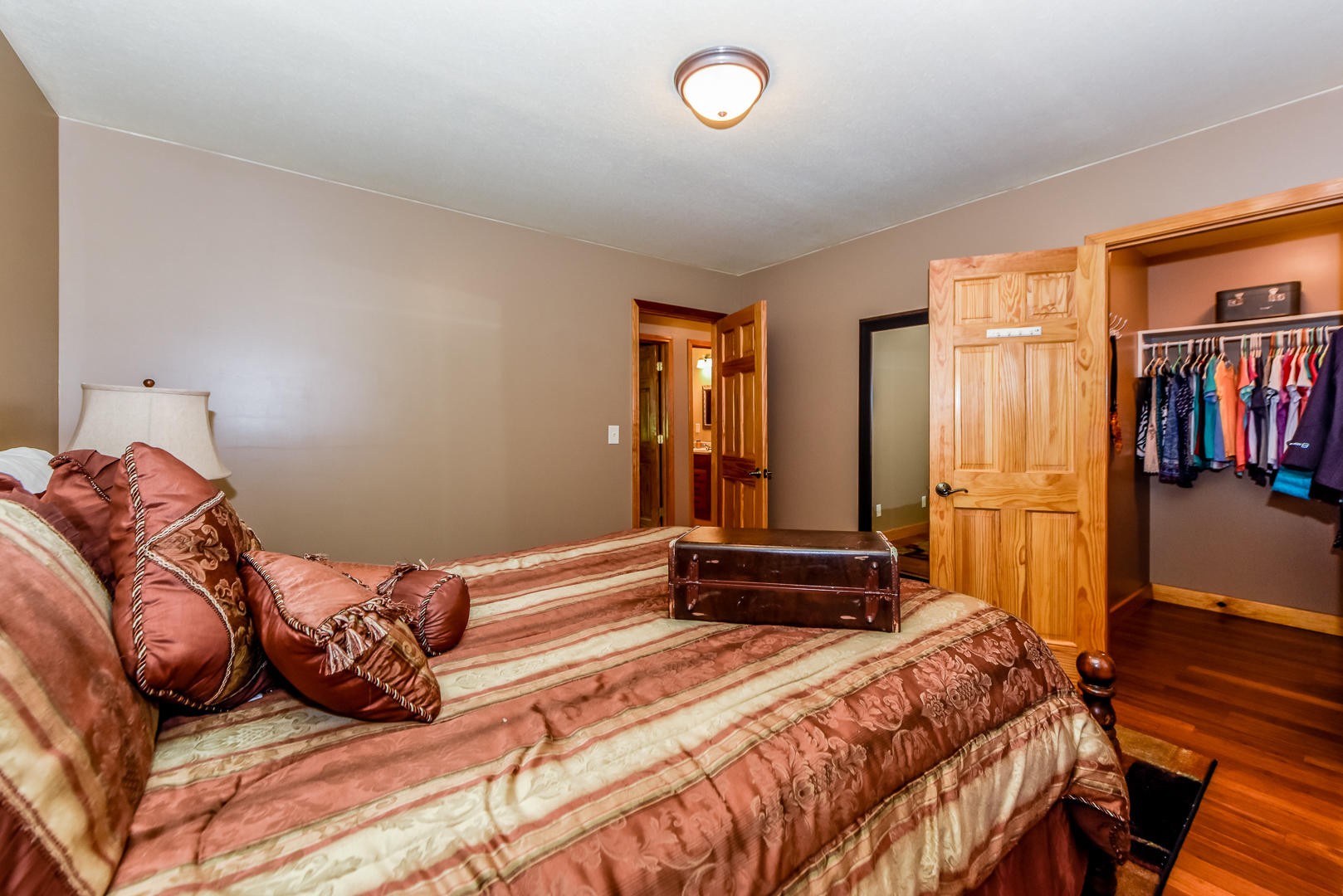 4575 Sunnyside Road Philadelphia, TN 37846 - Photo 18 of 33 a bedroom with a bed and a closet