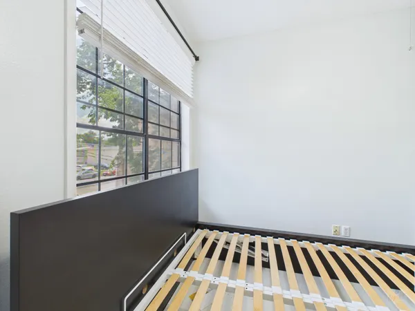 a view of a room with staircase