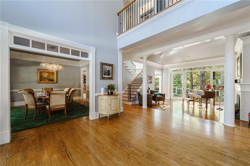 1801 Birmingham Road Milton, GA 30004 - Photo 15 of 102 a living room with furniture and wooden floor