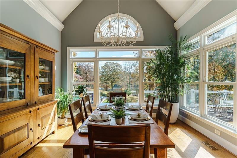 1801 Birmingham Road Milton, GA 30004 - Photo 37 of 102 a view of a dining room with furniture window and outside view
