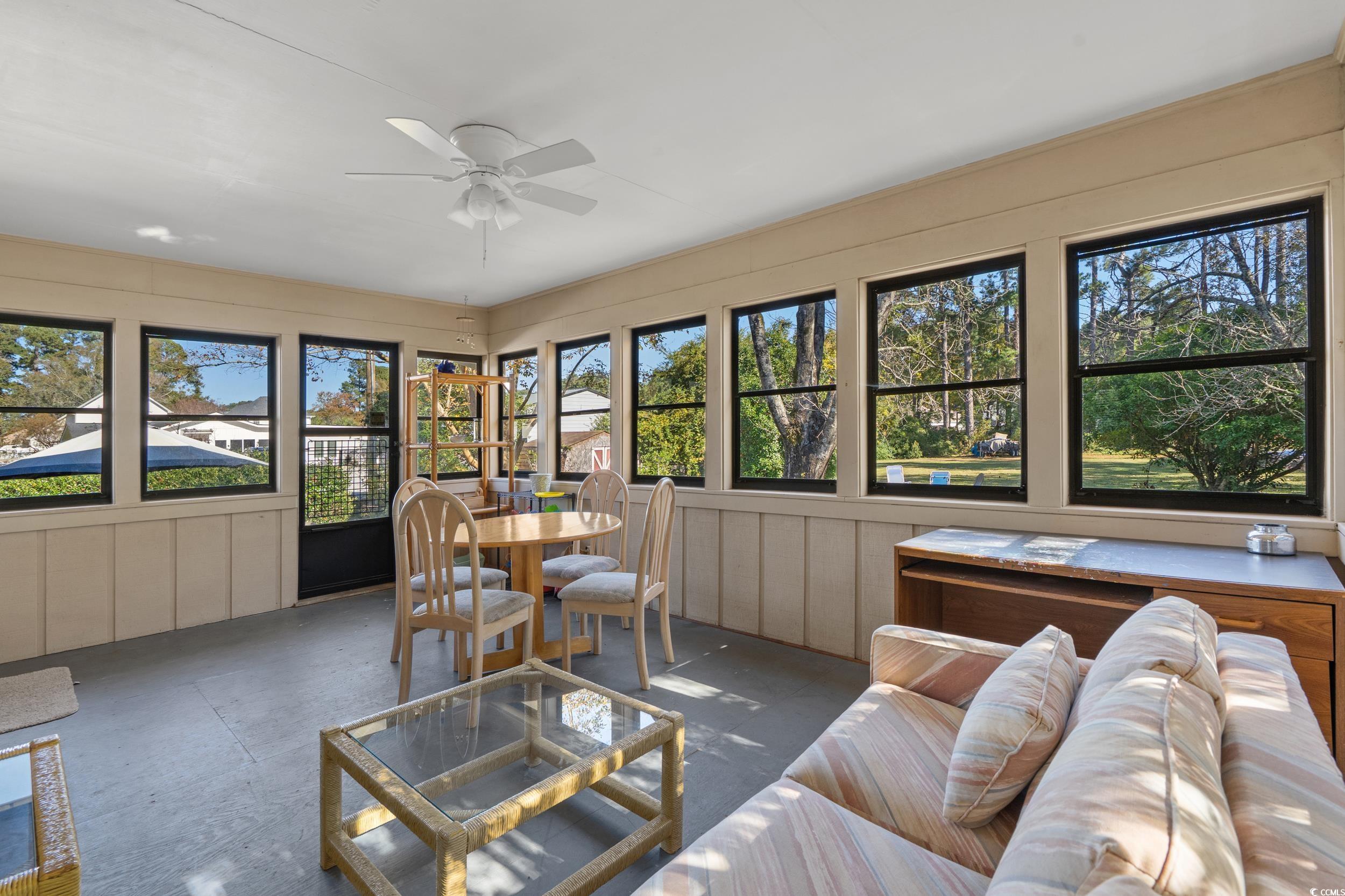 1063 Burcale Road Myrtle Beach, SC 29579 - Photo 20 of 36 View of sunroom