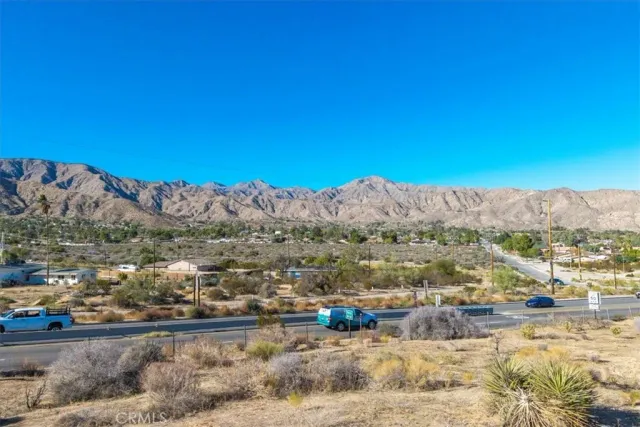 a view of a city with ocean view