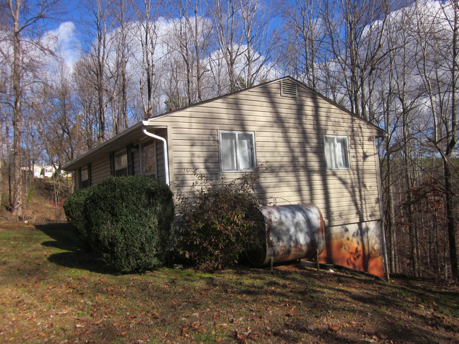 1928 Swelling Road Ferrum, VA 24088 - Photo 4 of 18 a view of backyard with large trees