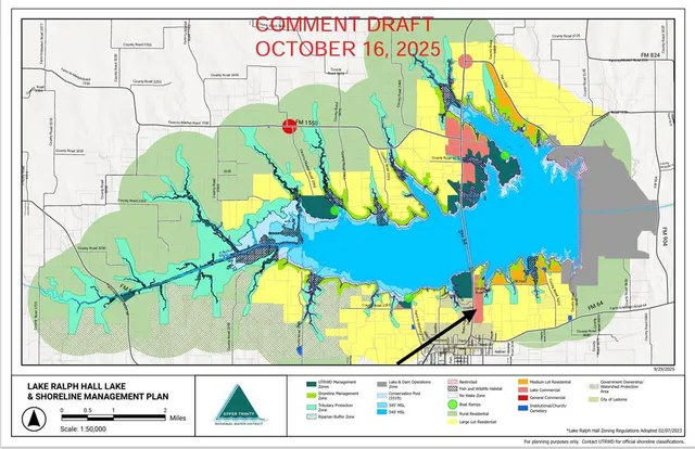 a view of a painting on the wall