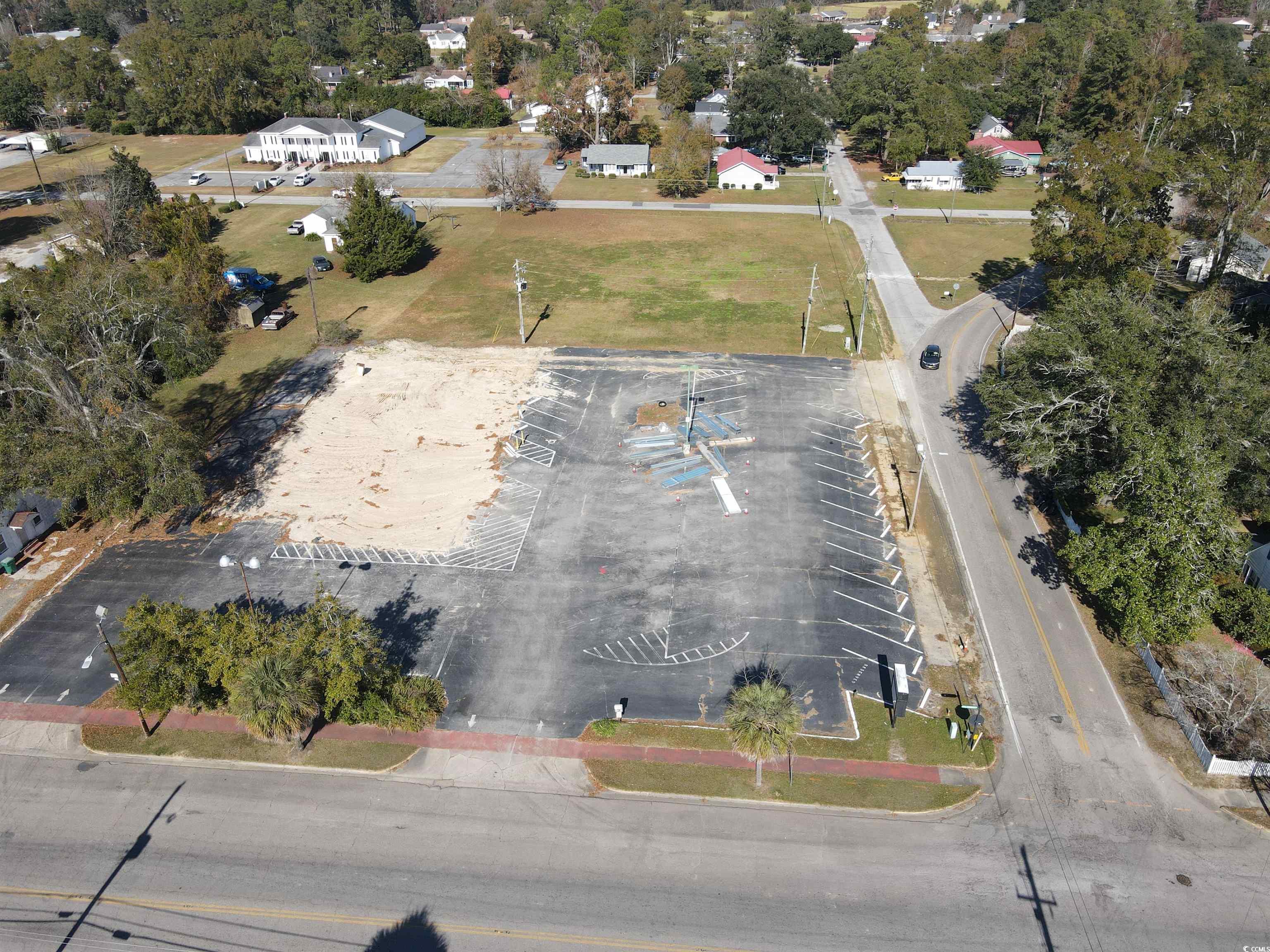 312 East Broad Street Hemingway, SC 29554 - Photo 8 of 25 Aerial view of property and surrounding area