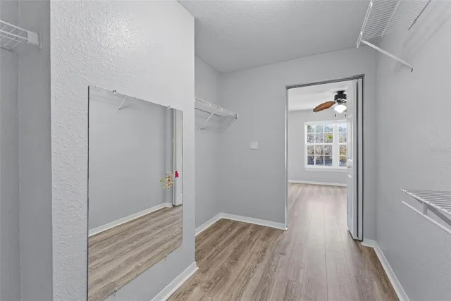 a view of wooden floor in a room