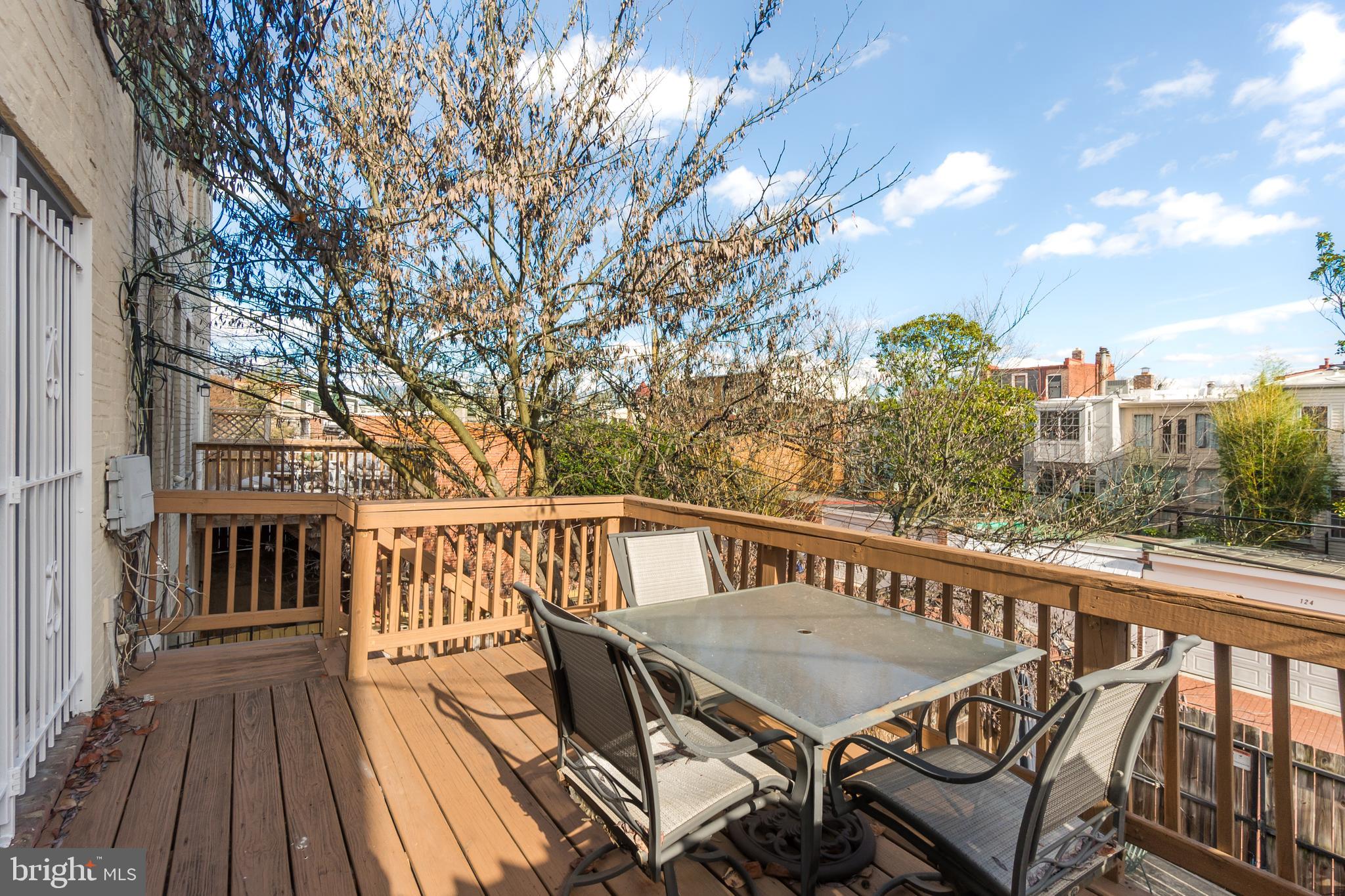 127 11th Street Northeast, Unit C Washington, DC 20002 - Photo 15 of 39 Private Deck