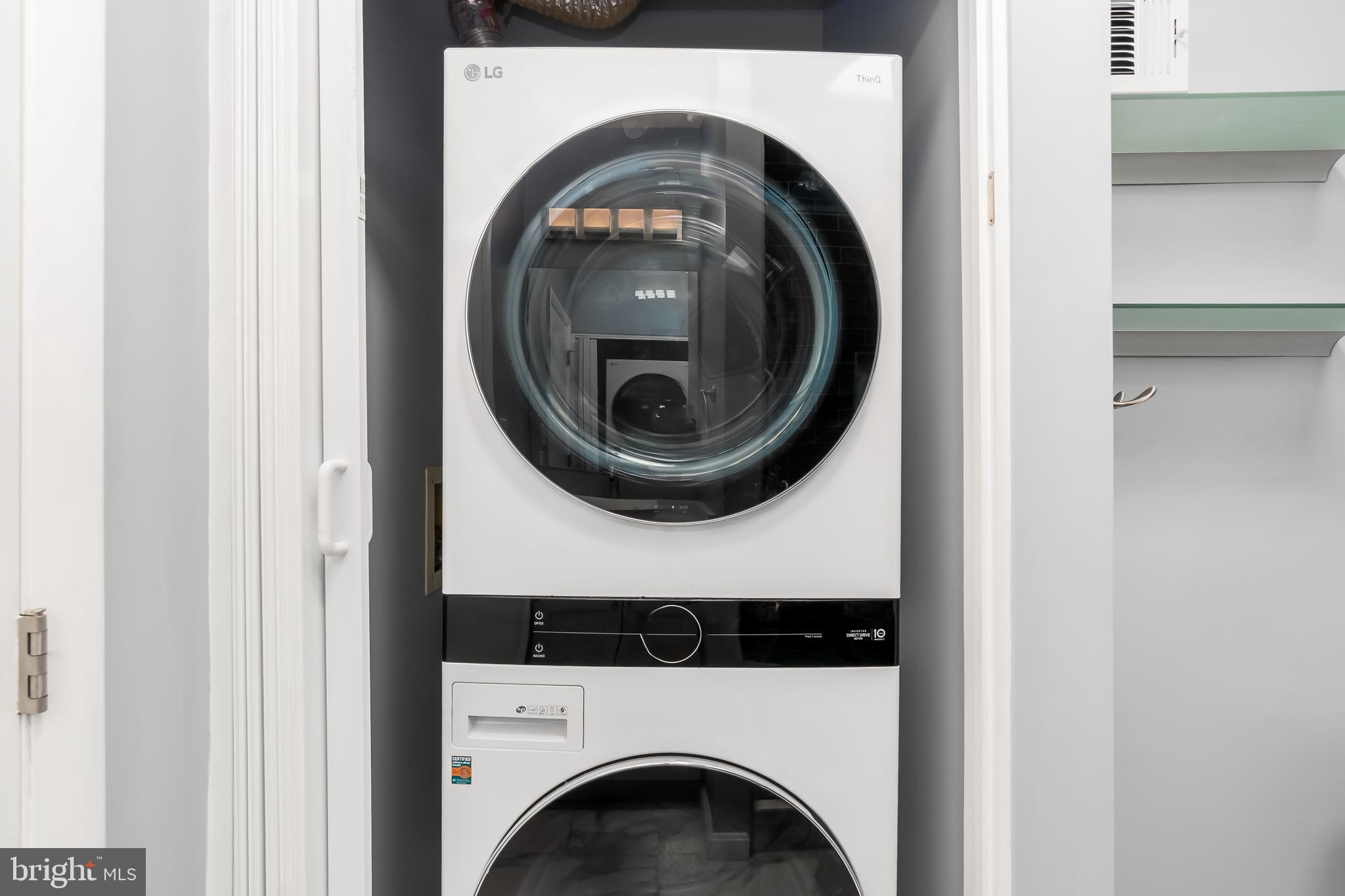 127 11th Street Northeast, Unit C Washington, DC 20002 - Photo 27 of 39 Washer and Dryer