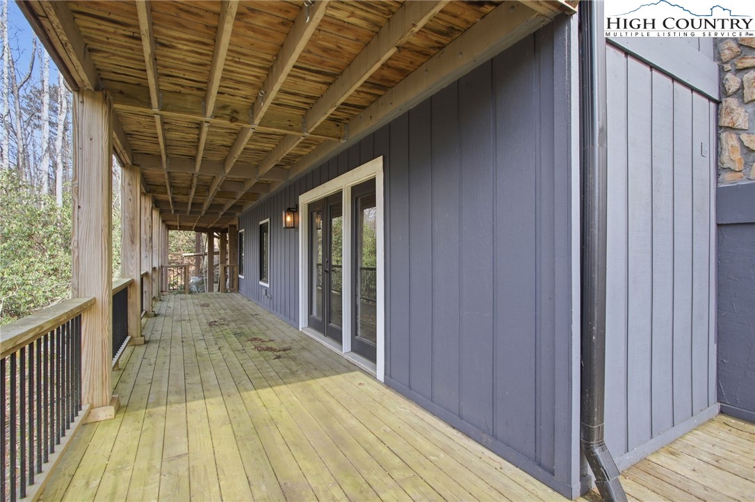 313 Birch Boone, NC 28607 - Photo 48 of 50 a view of a balcony with wooden floor