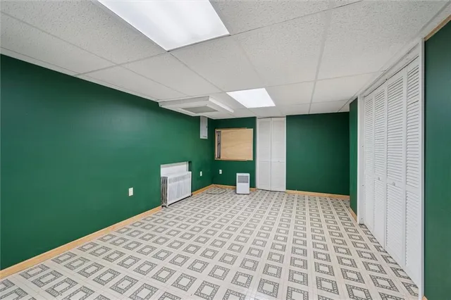 a view of a backyard of a house