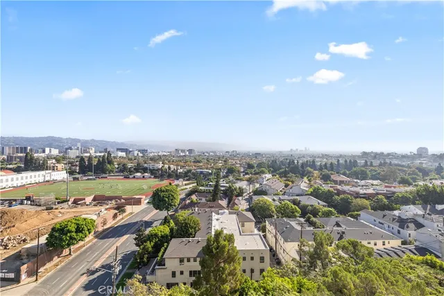 a view of a city view from a roof deck