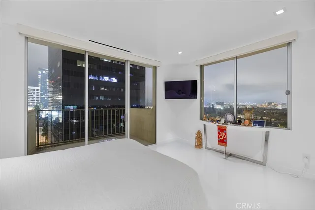 a view of a building with a window