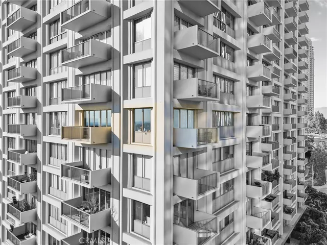 front view of a brick building