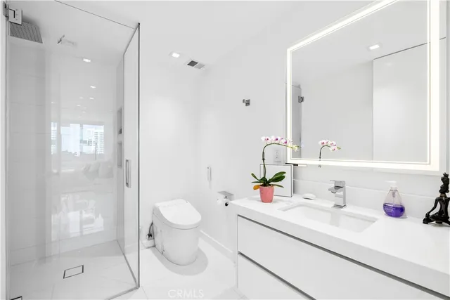 a view of a golf course with a lake