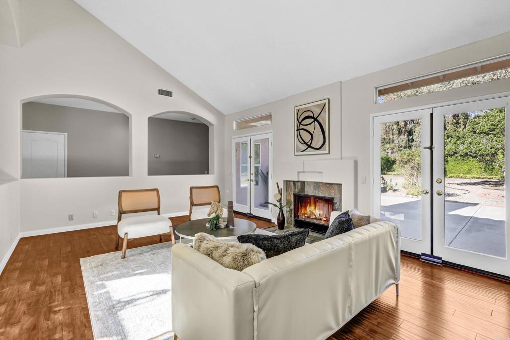 12236 Malabar Drive Poway, CA 92064 - Photo 5 of 32 a living room with furniture and a fireplace