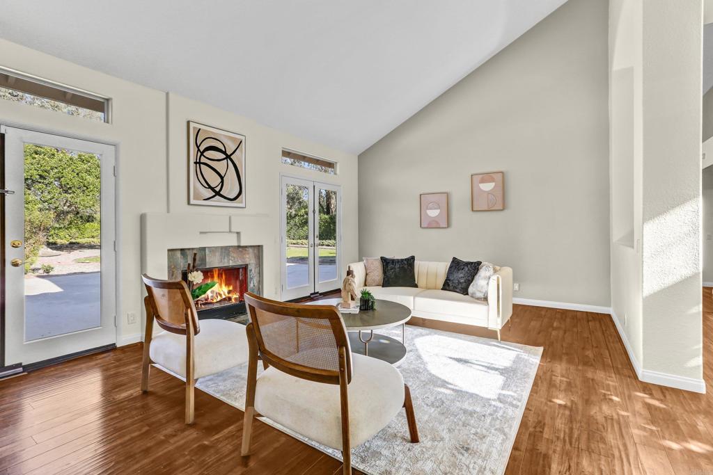 12236 Malabar Drive Poway, CA 92064 - Photo 7 of 32 a living room with furniture and a fireplace
