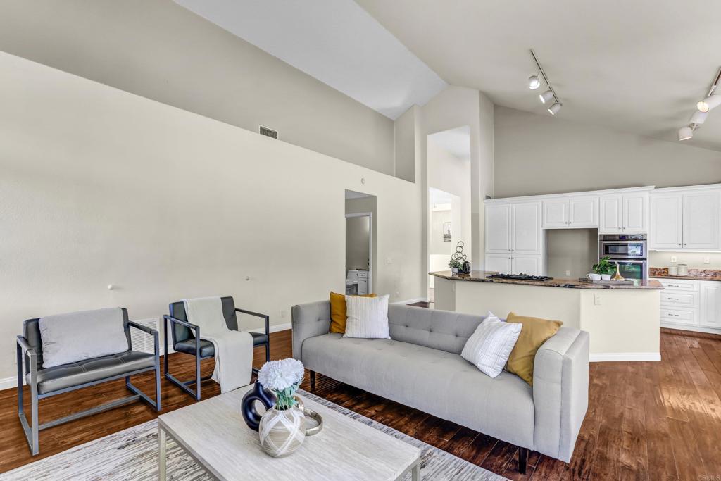 12236 Malabar Drive Poway, CA 92064 - Photo 10 of 32 a living room with furniture and a wooden floor