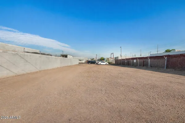 a view of a big yard