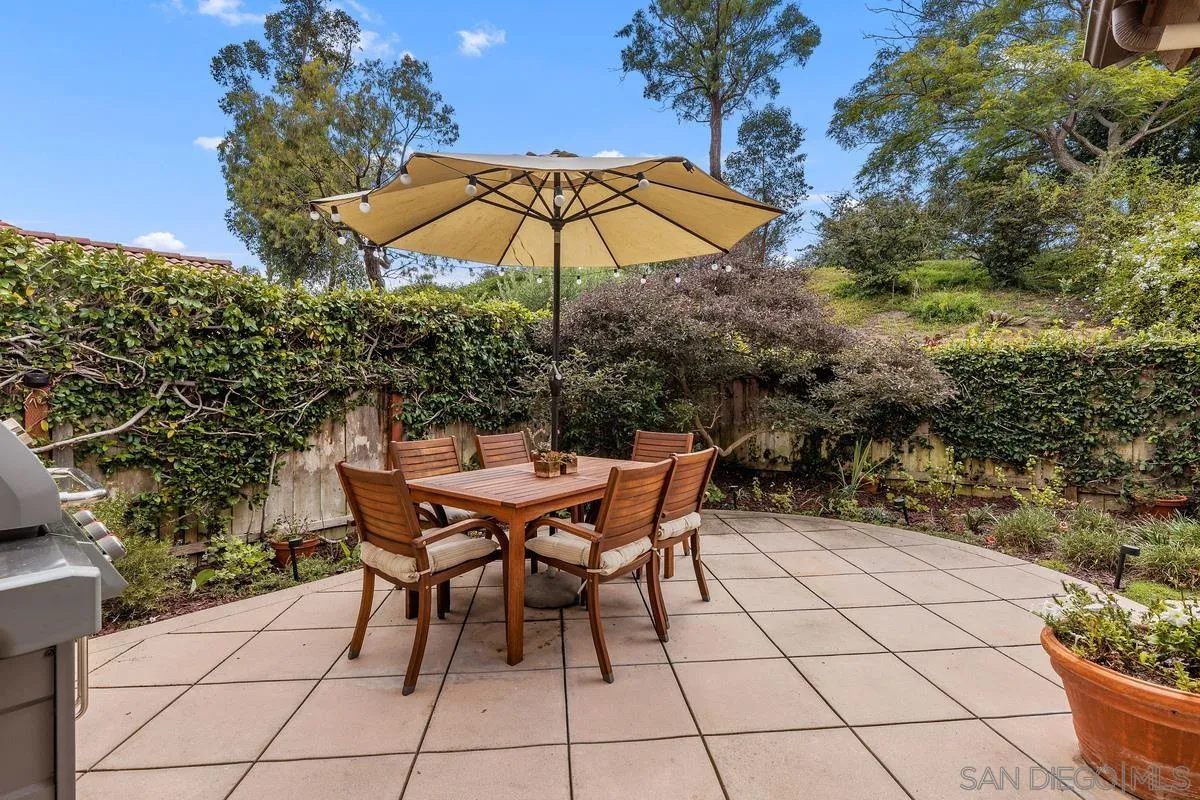 2206 Summerhill Drive Encinitas, CA 92024 - Photo 3 of 33 a patio with a patio table and chairs