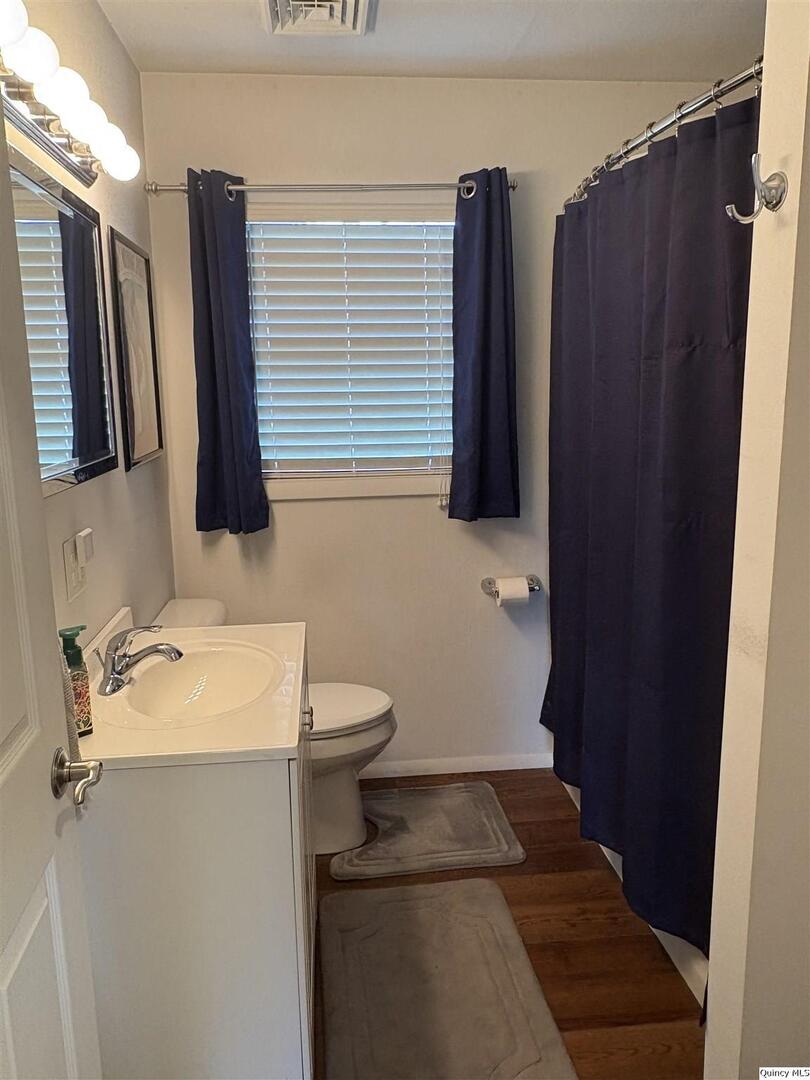 2319 Waters Court Quincy, IL 62301 - Photo 16 of 17 a bathroom with a sink and a mirror