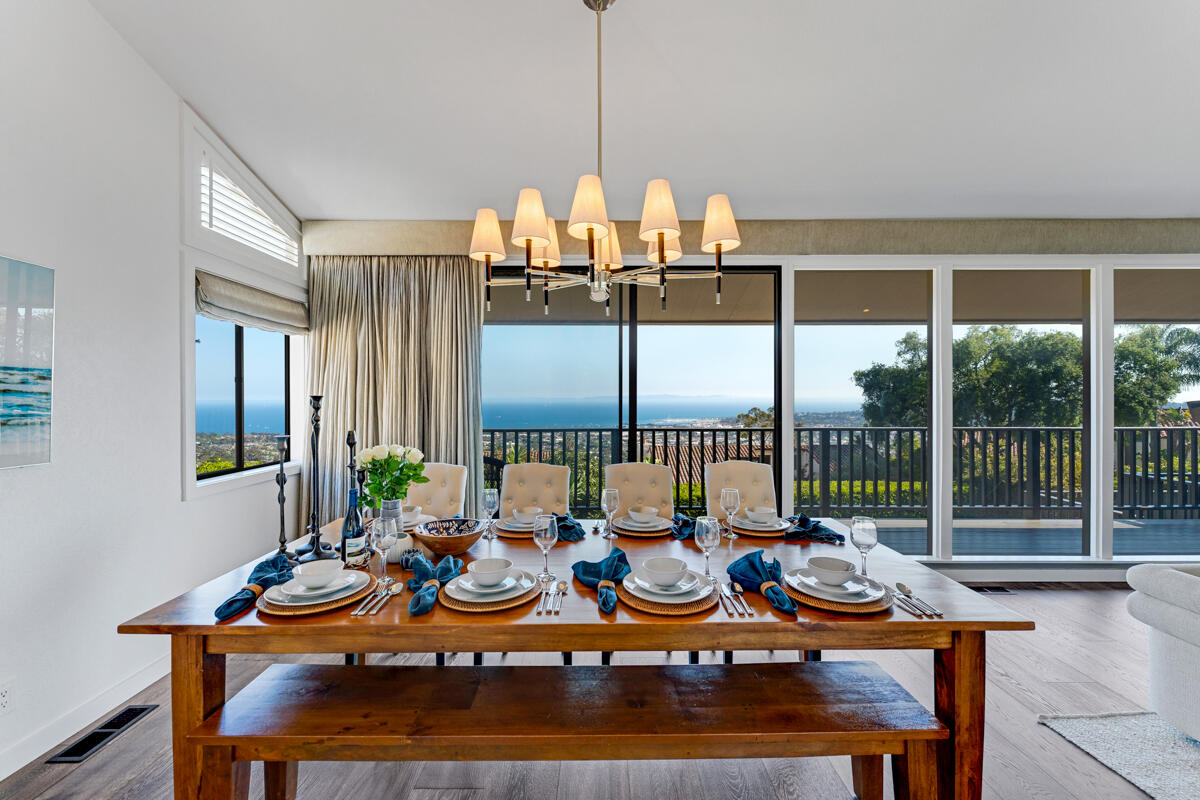 624 Las Alturas Road Santa Barbara, CA 93103 - Photo 11 of 28 12_Dining Room View