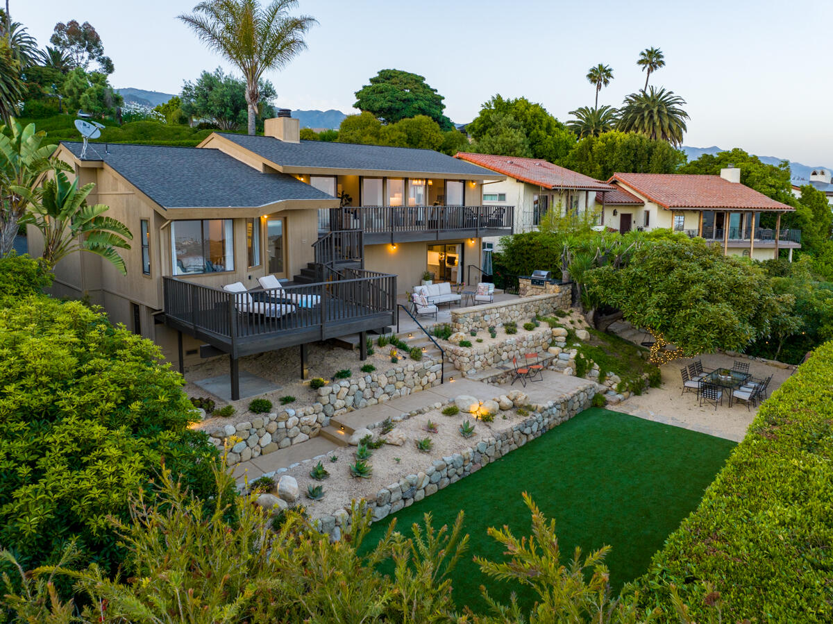 624 Las Alturas Road Santa Barbara, CA 93103 - Photo 4 of 28 2_Rear Elevation