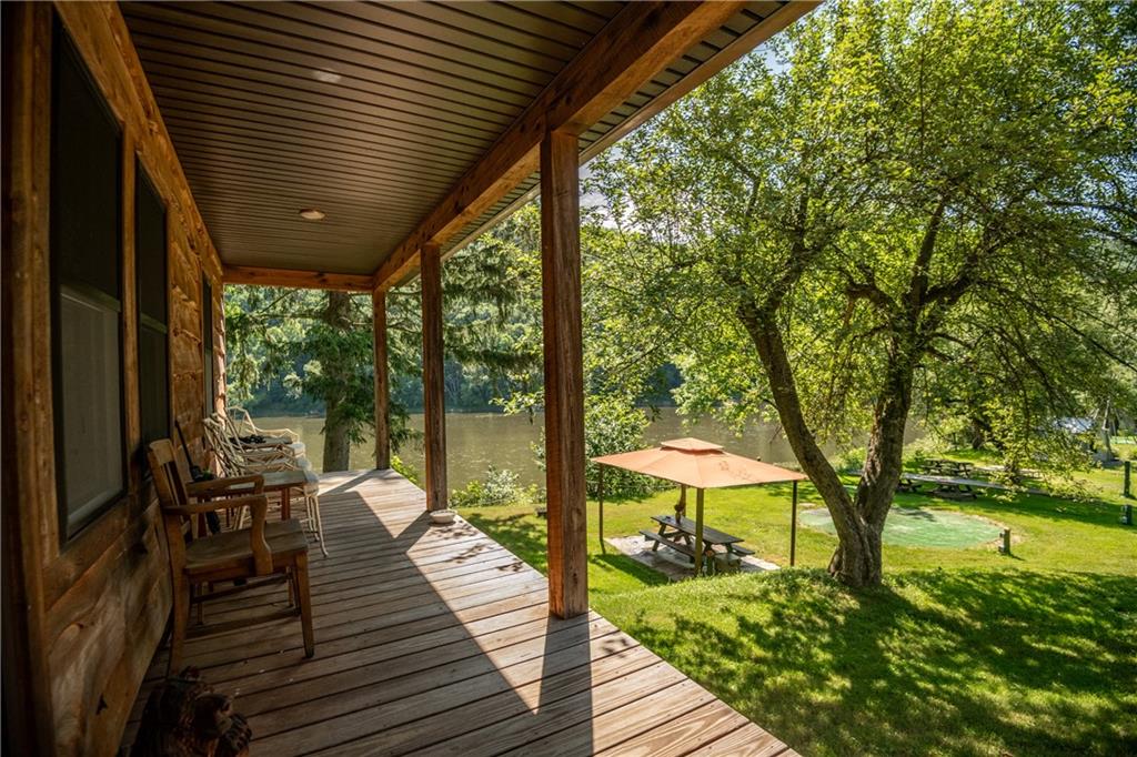 470 Truitt Road Kennerdell, PA 16374 - Photo 7 of 50 View from the Deck of main house