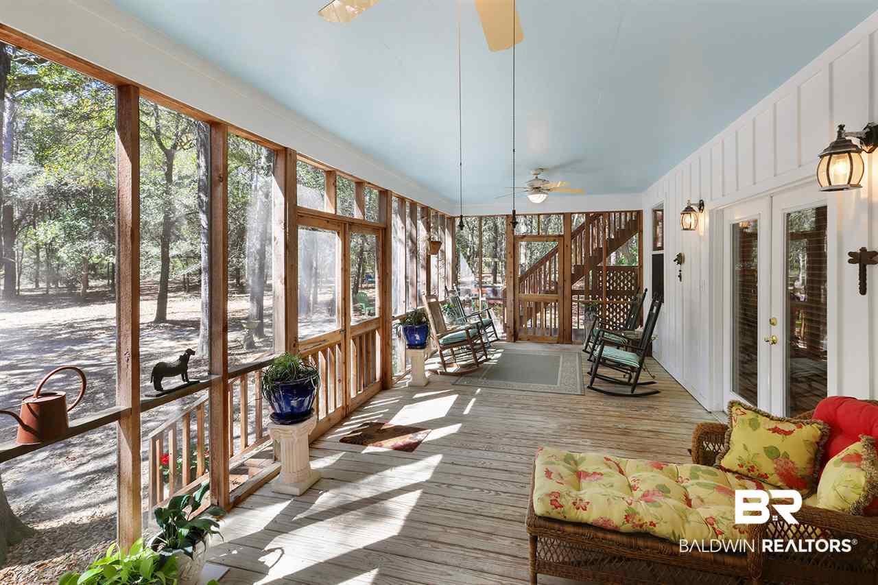 9721 Hildreth Drive Elberta, AL 36530 - Photo 22 of 30 Screened Patio