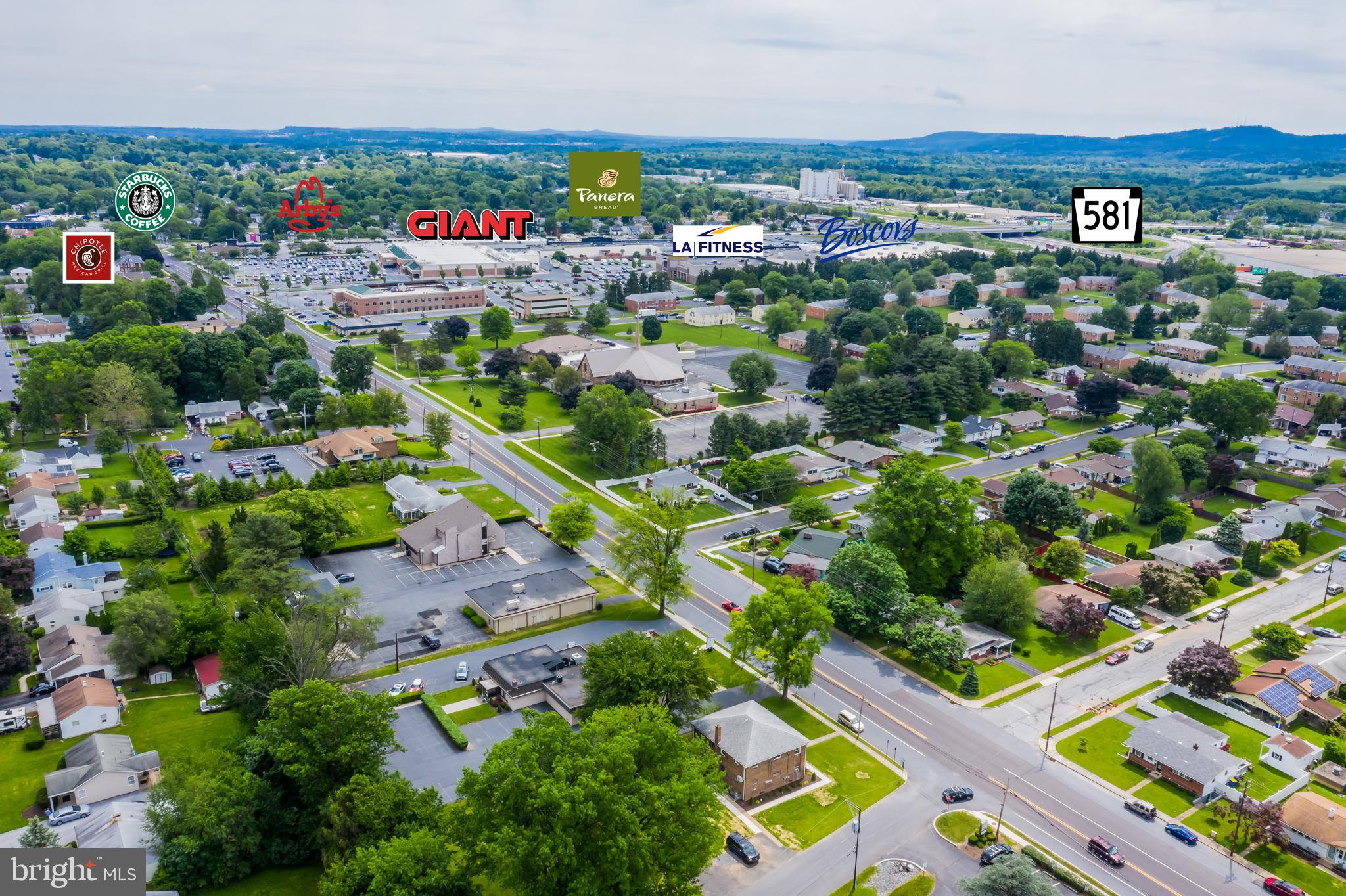 3518 Trindle Road, Unit 1 Camp Hill, PA 17011 - Photo 11 of 14 an aerial view of a city
