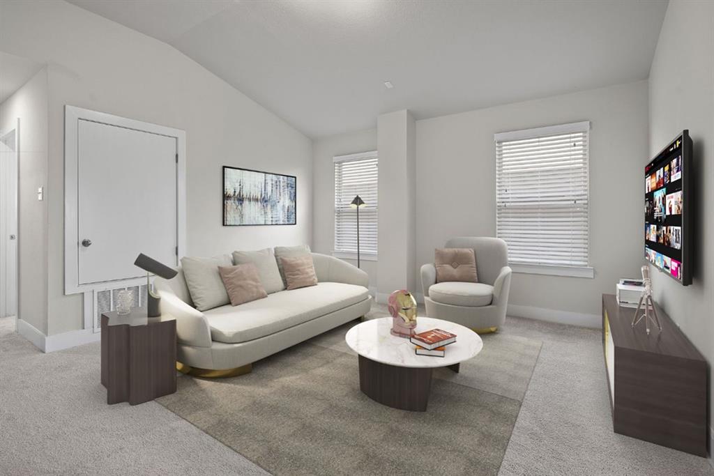 3605 Talladega Trace Austin, TX 78728 - Photo 12 of 27 a living room with furniture and a flat screen tv
