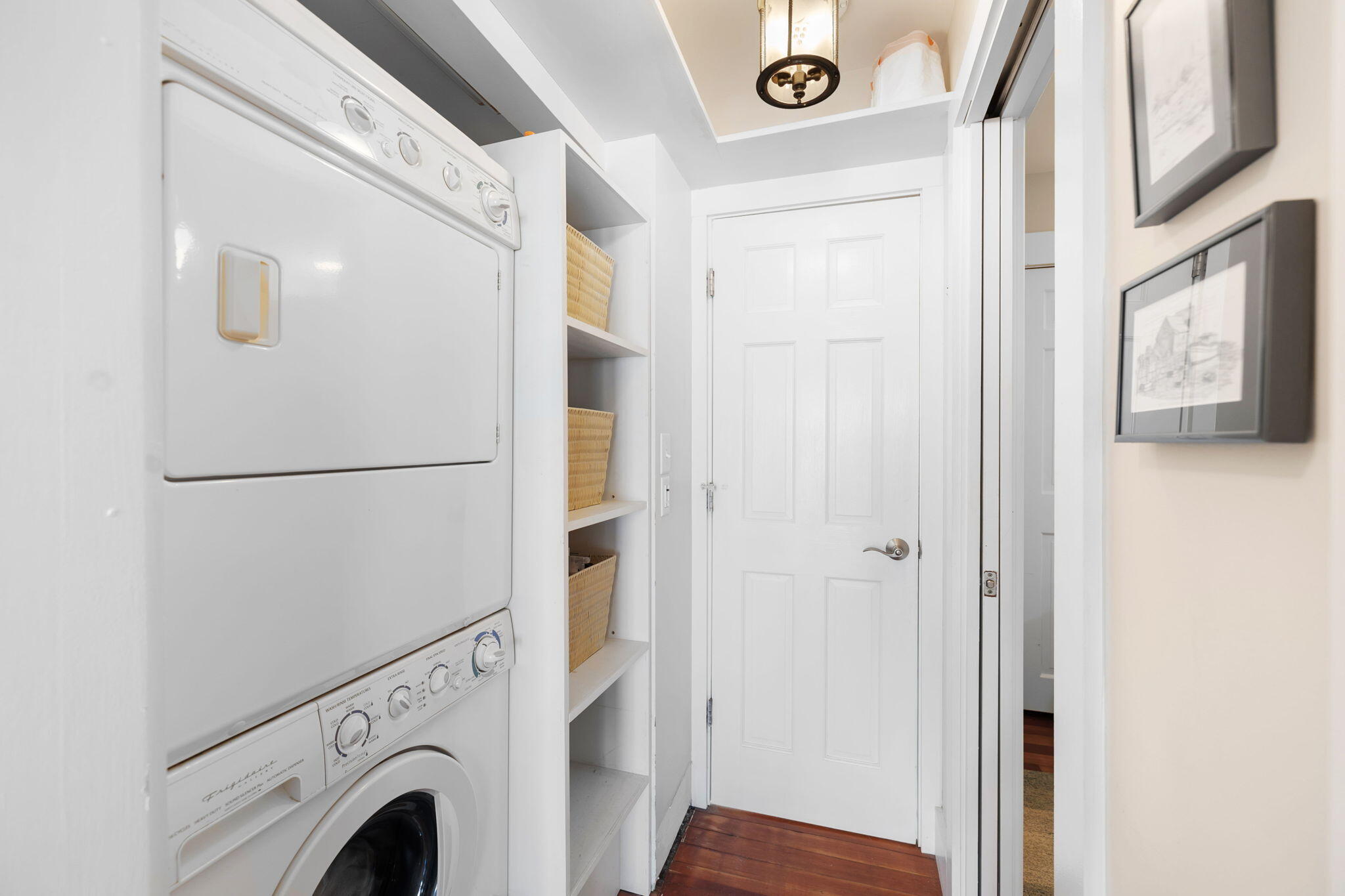 176 Commercial Street, Unit U2 Provincetown, MA 02657 - Photo 18 of 29 a view of washer and dryer