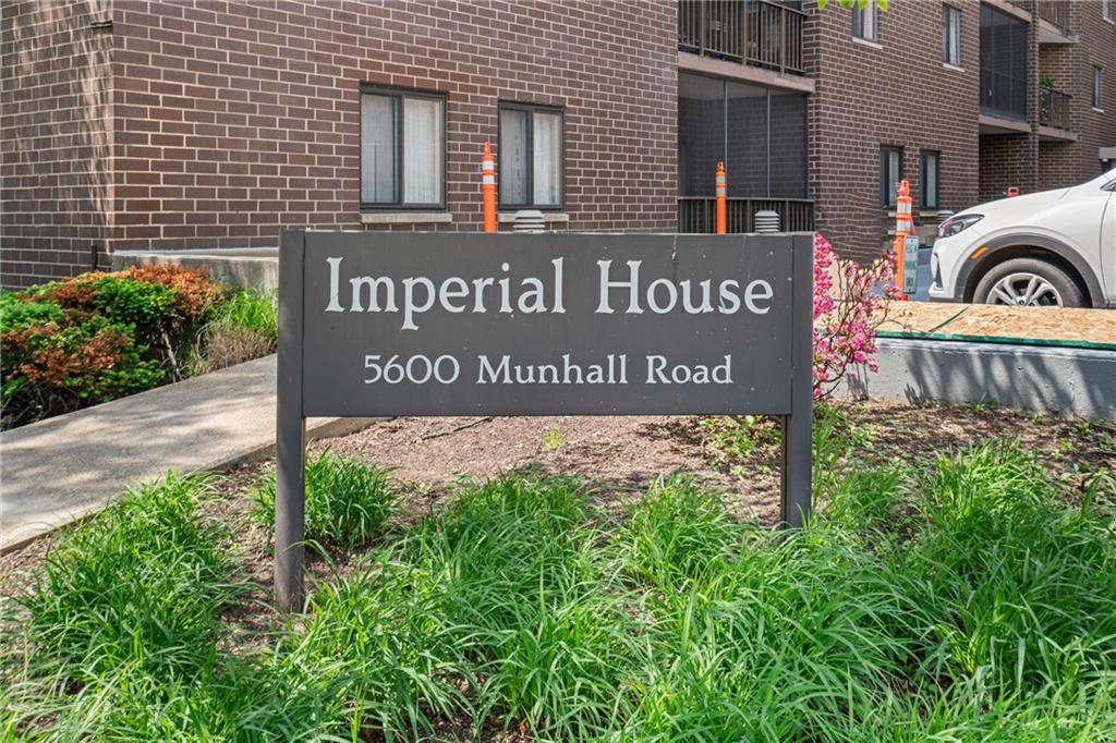 a sign on the side of a building