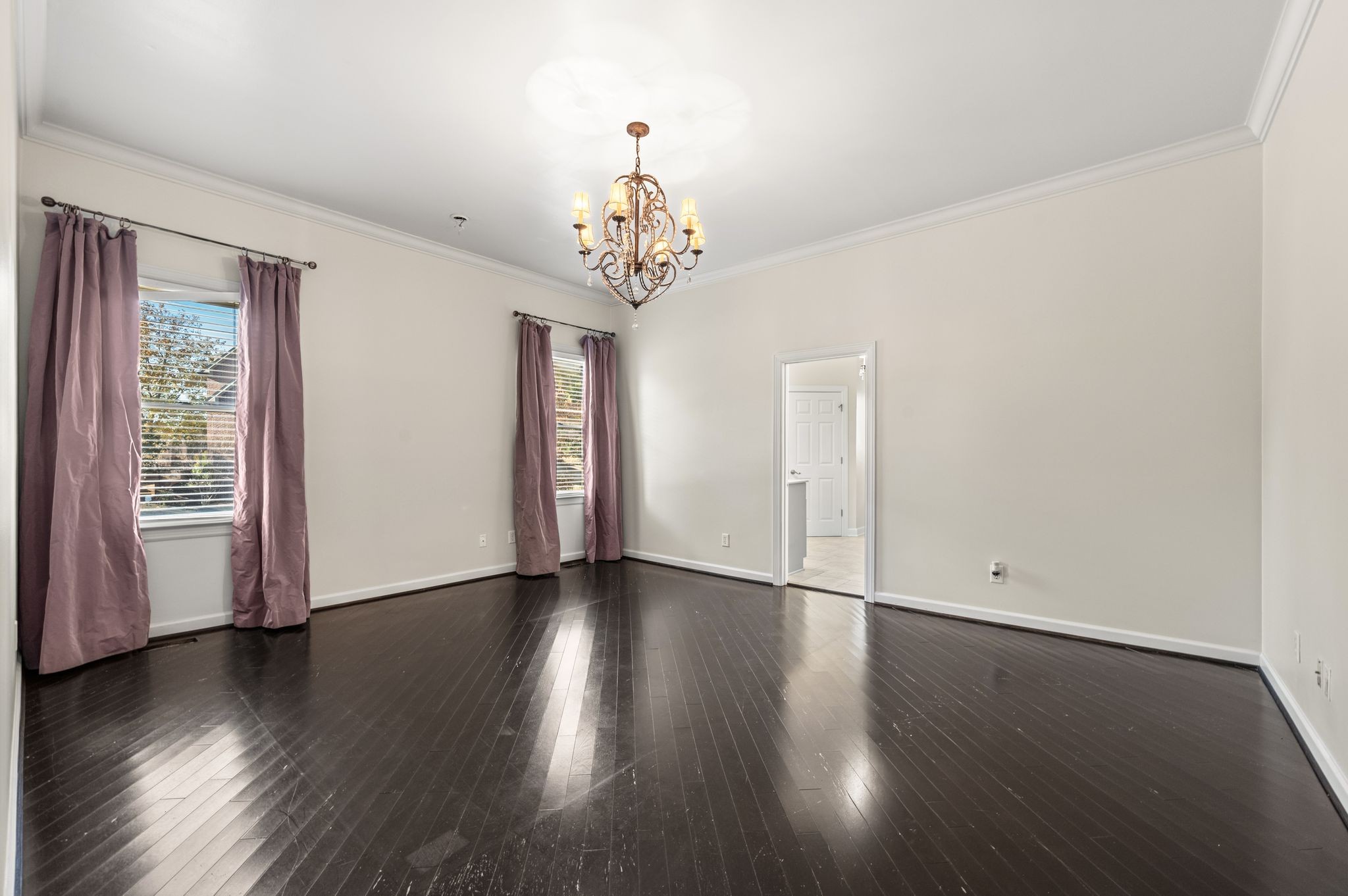 1060 Stonebridge Park Drive Franklin, TN 37069 - Photo 23 of 51 a view of an empty room with wooden floor and a window