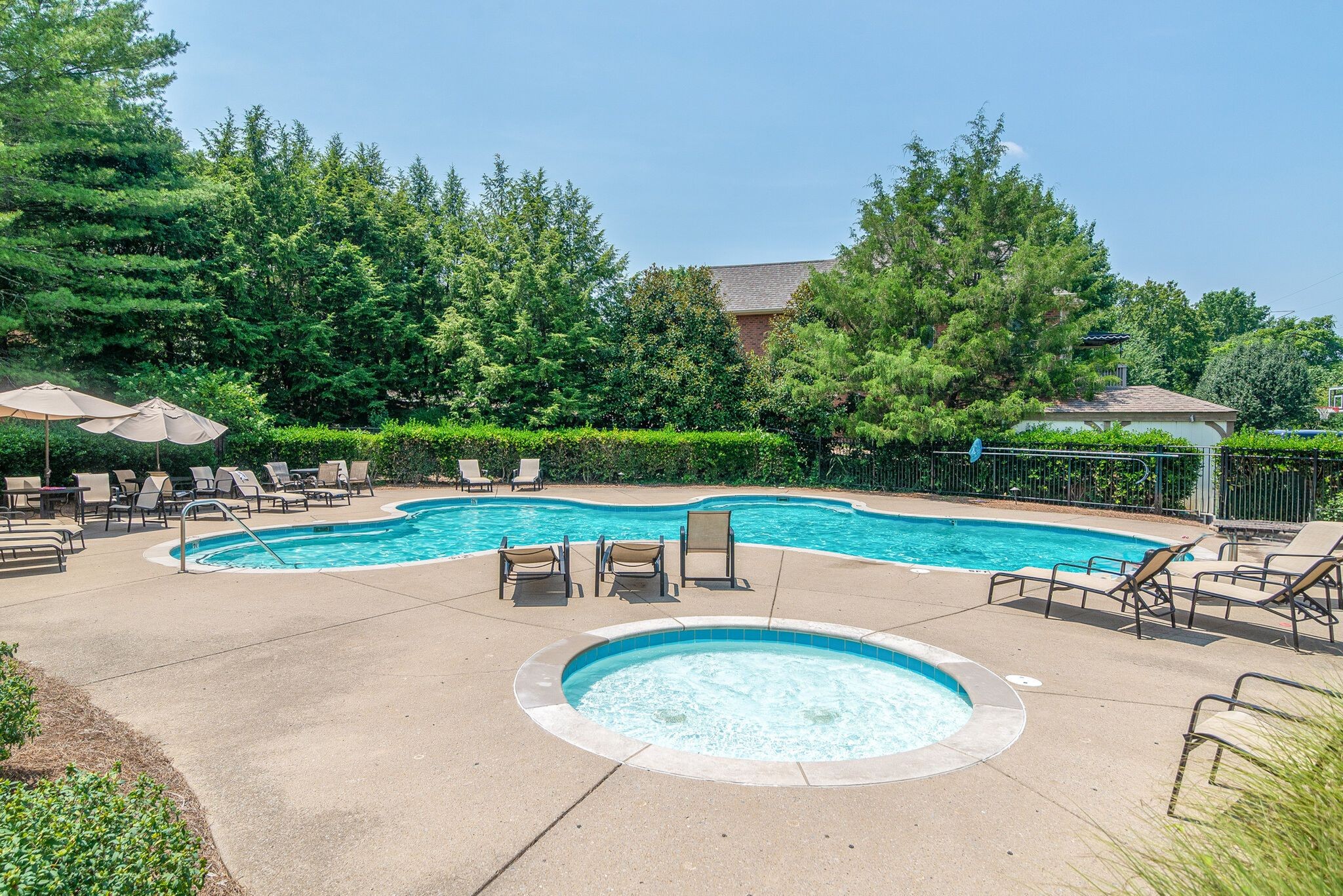 1060 Stonebridge Park Drive Franklin, TN 37069 - Photo 49 of 51 a view of a swimming pool with a patio