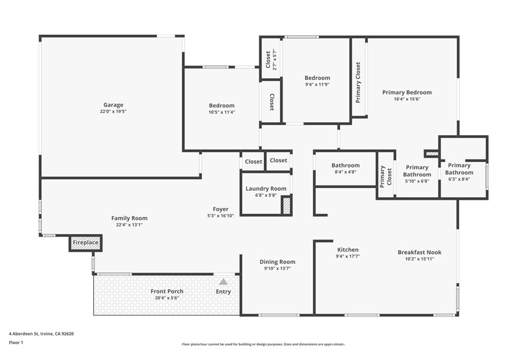 4 Aberdeen Street Irvine, CA 92620 - Photo 27 of 27 Floorplan