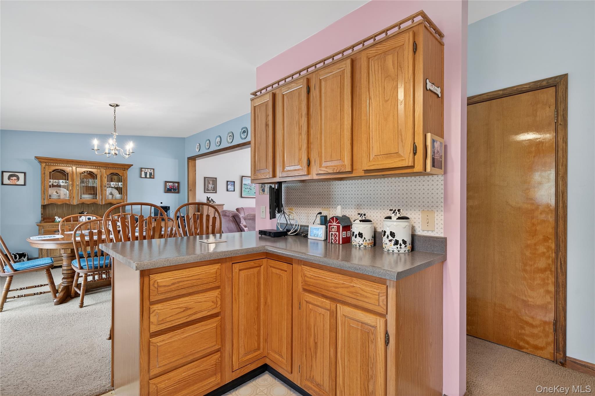 812 Obernberg Road North Branch, NY 12766 - Photo 20 of 43 a kitchen with lots of counter top space and refrigerator