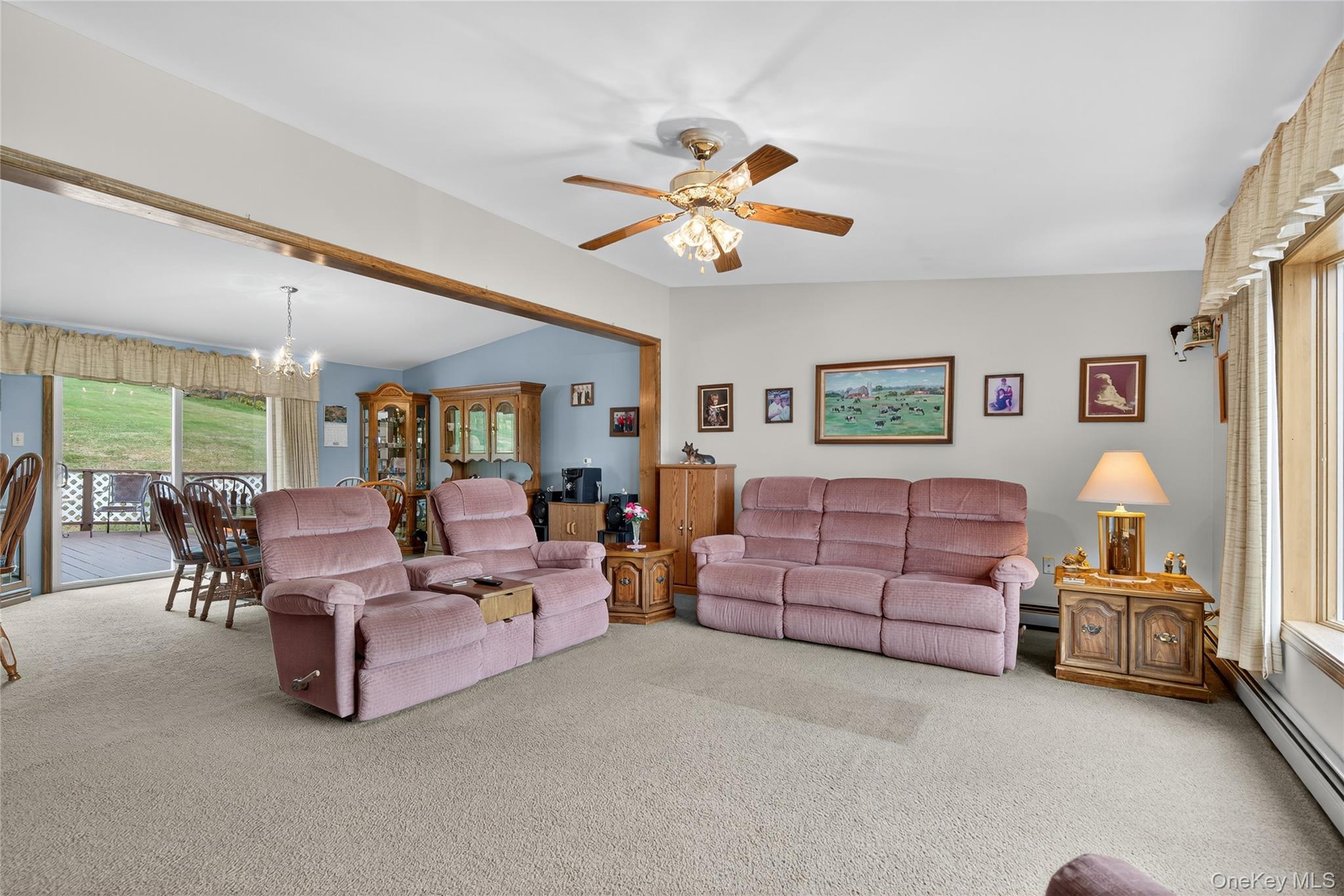 812 Obernberg Road North Branch, NY 12766 - Photo 10 of 43 a living room with furniture and a large window