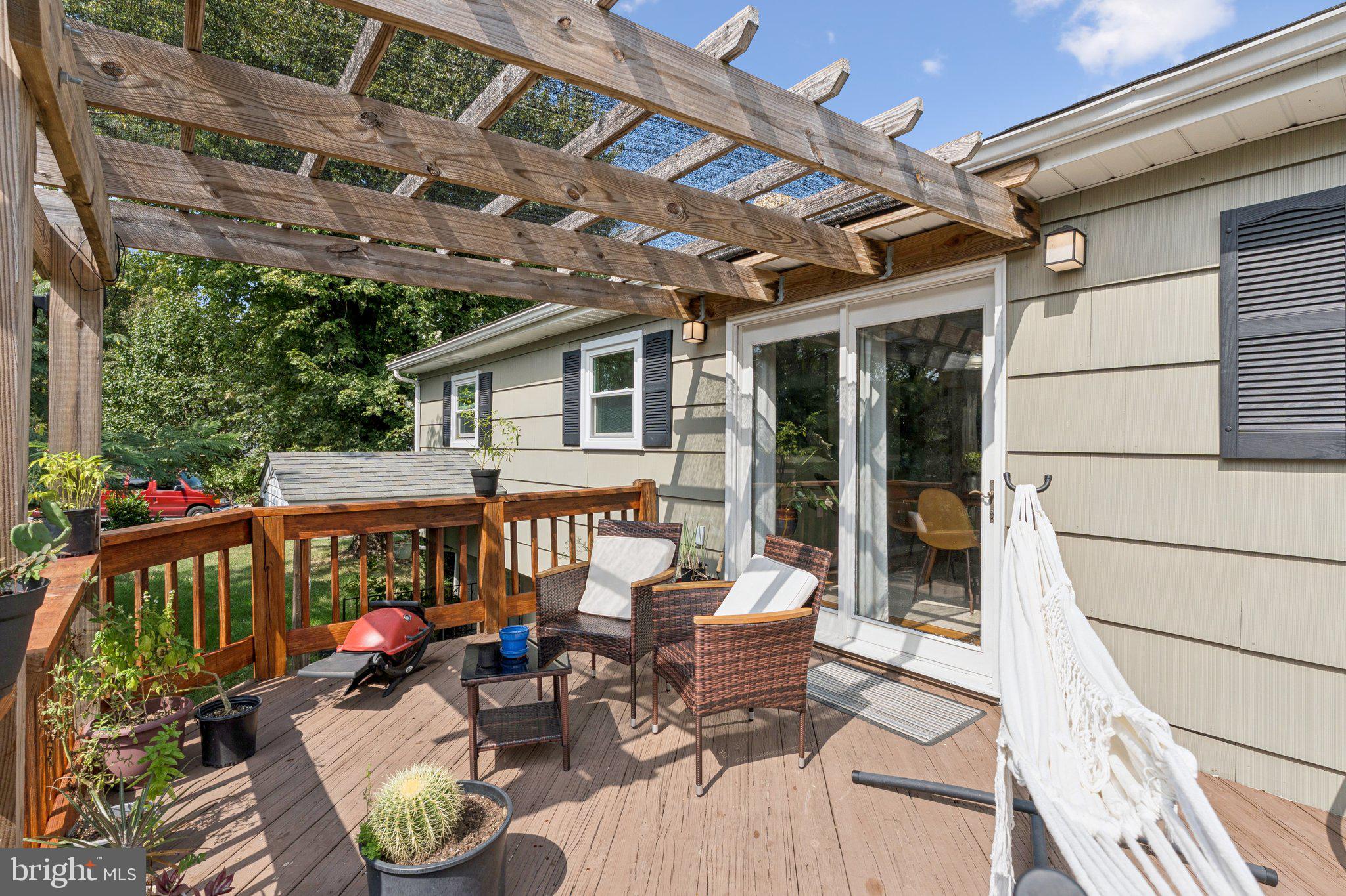 6200 Gilston Park Road Catonsville, MD 21228 - Photo 29 of 34 a view of a patio with wooden floor