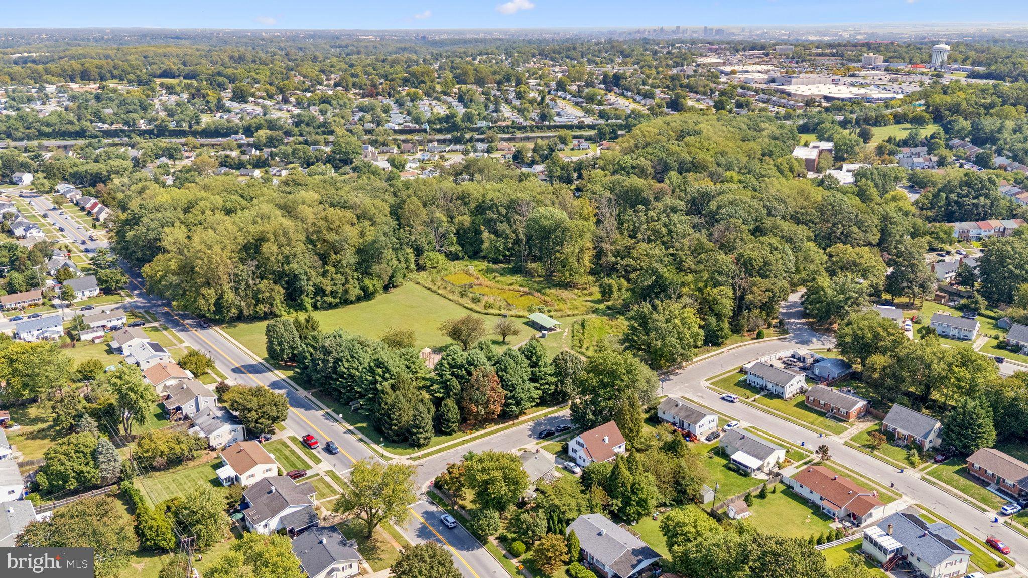 6200 Gilston Park Road Catonsville, MD 21228 - Photo 33 of 34 an aerial view of residential houses with outdoor space