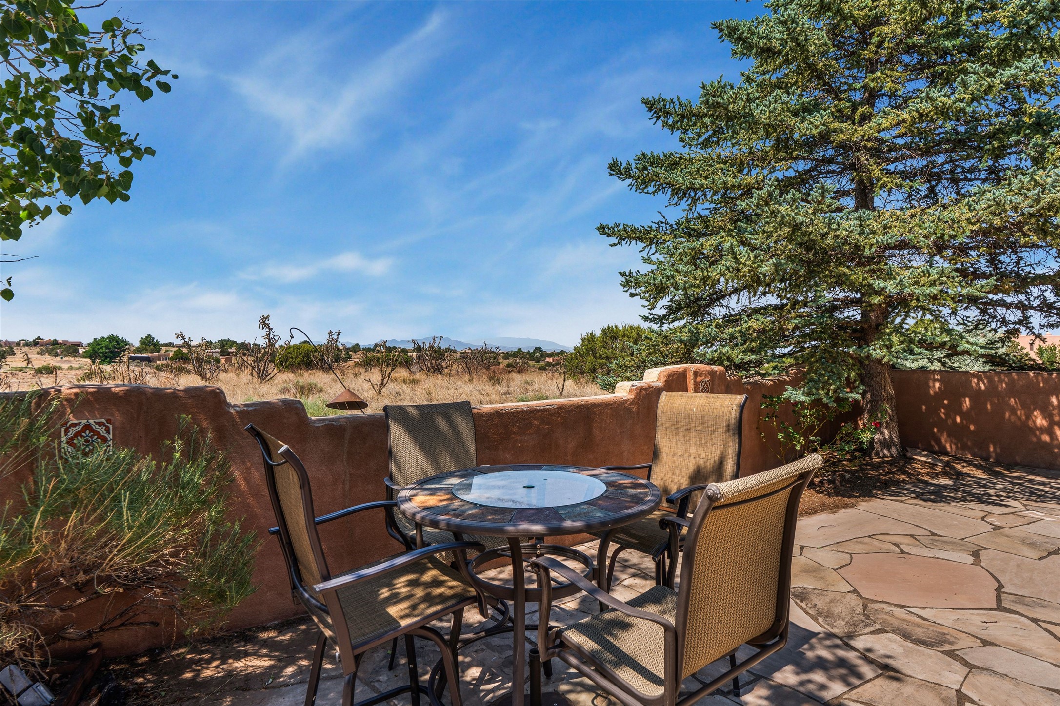 88 Monte Alto Road Santa Fe, NM 87508 - Photo 16 of 43 Back Patio & Gardens