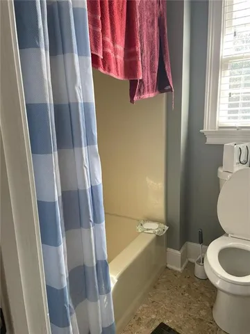 a view of closet area