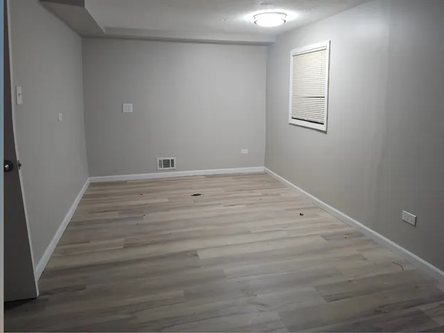 wooden floor in an empty room